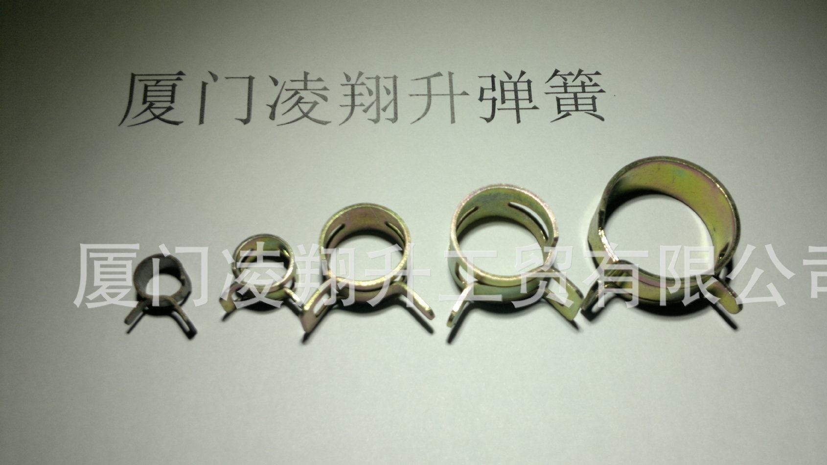 廠家直銷 不銹鋼卡箍喉箍 水管夾 油管夾 可定制示例圖2