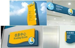 上海不銹鋼導視牌設計制作廠家示例圖1