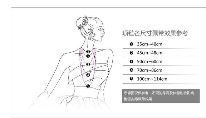 日韓項墜V字形吊墜歐美個性鎖骨鏈簡約脖鏈飾品項飾配飾示例圖7