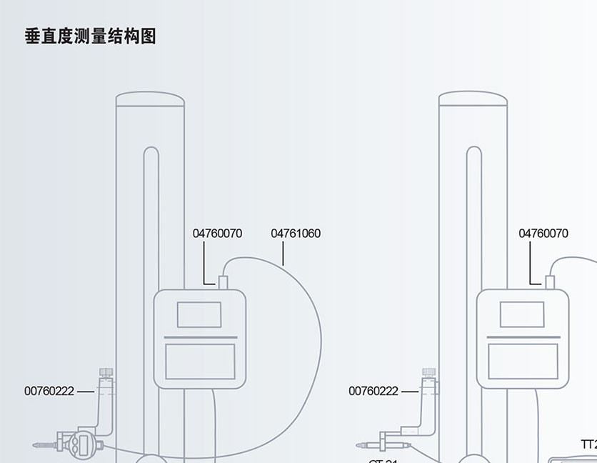 原装瑞士 400 700测高仪/带气浮/高度仪/高度计示例图8