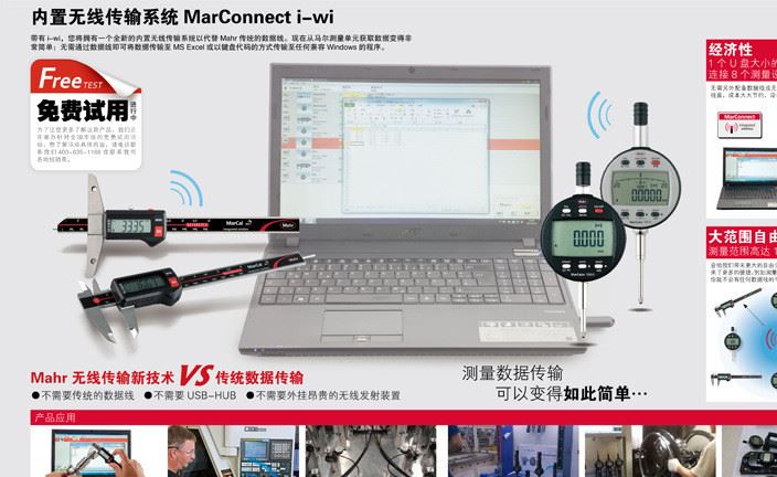 德国马尔MarConnect  i-wi 内置无线传输系统 数据处理 新品促销示例图1