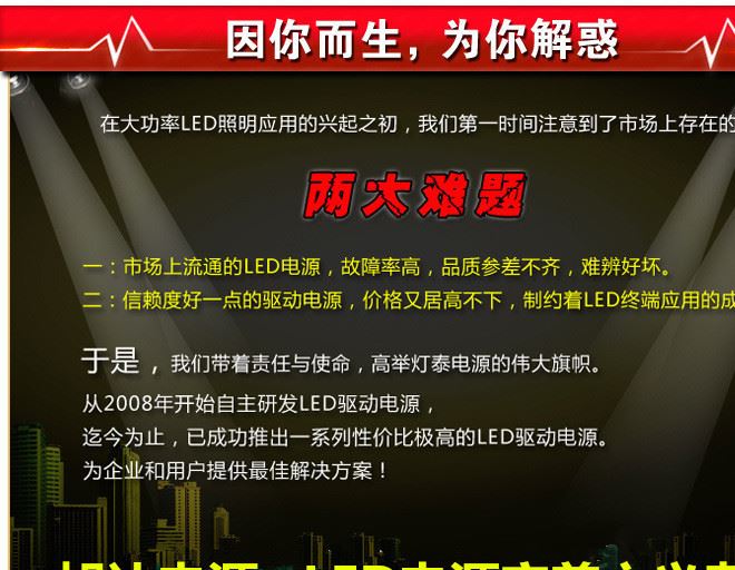 厂家供应8-12W无频闪驱动电源 8-12串*1并 室内面板灯LED驱动电源示例图13