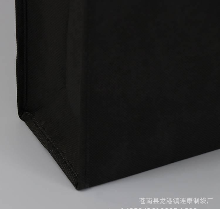 廠家定做環(huán)保覆膜無紡布袋 無紡布手提購物袋 覆膜袋淋膜購物袋示例圖6