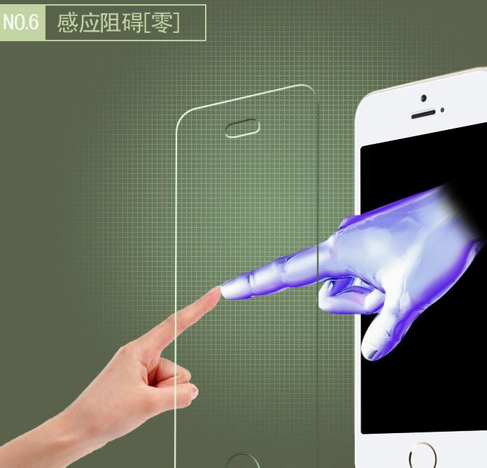 iPhone6 plus鋼化玻璃膜蘋果6保護膜蘋果4/5防爆膜鋼化膜廠家批發(fā)示例圖8