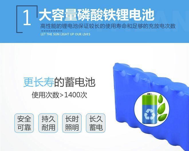 廠家直銷太陽能投光燈背包免布線遙控戶外庭院燈防水高亮家用示例圖2