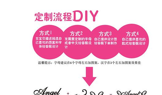 定制名字项链、银项链、女 DIY定制锁骨链定做吊坠银饰生日礼物示例图4