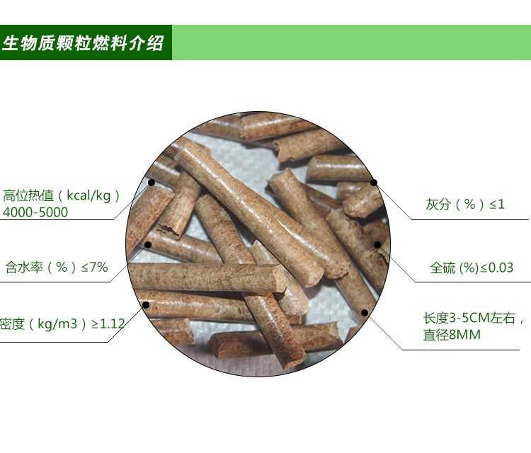 锅炉燃料 稻壳木屑环保耐烧生物质颗粒 厂家批发生物颗粒燃料油示例图9