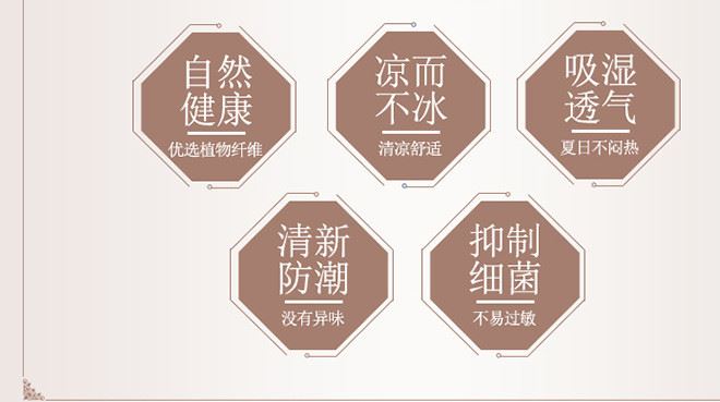 2017新款凉席冰丝席三件套床裙款1.8m床可折叠l绿色夏季席子1.5米示例图3