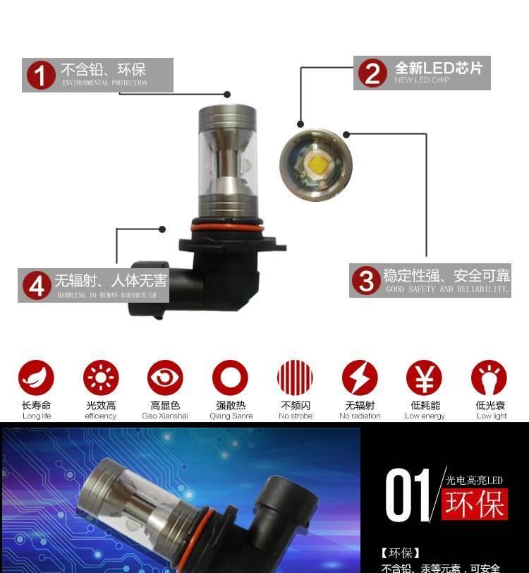 N3-9005 CREE led高位剎車倒車轉(zhuǎn)向燈 汽車改裝通用LED燈批發(fā)定制示例圖8