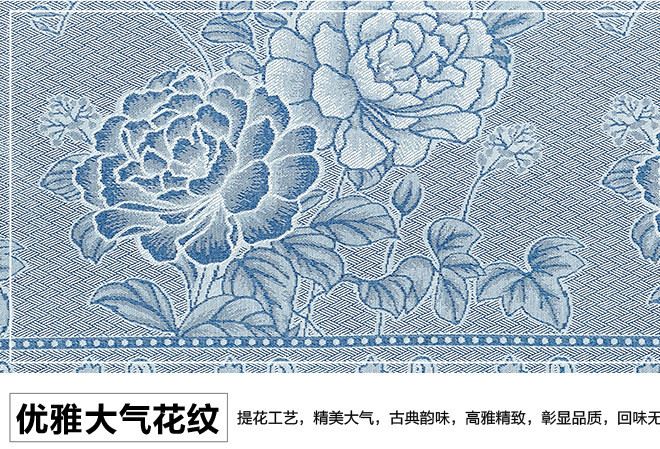 2016新款冰絲席三件套 提花加厚單雙人涼席 禮品團(tuán)購批發(fā)示例圖18