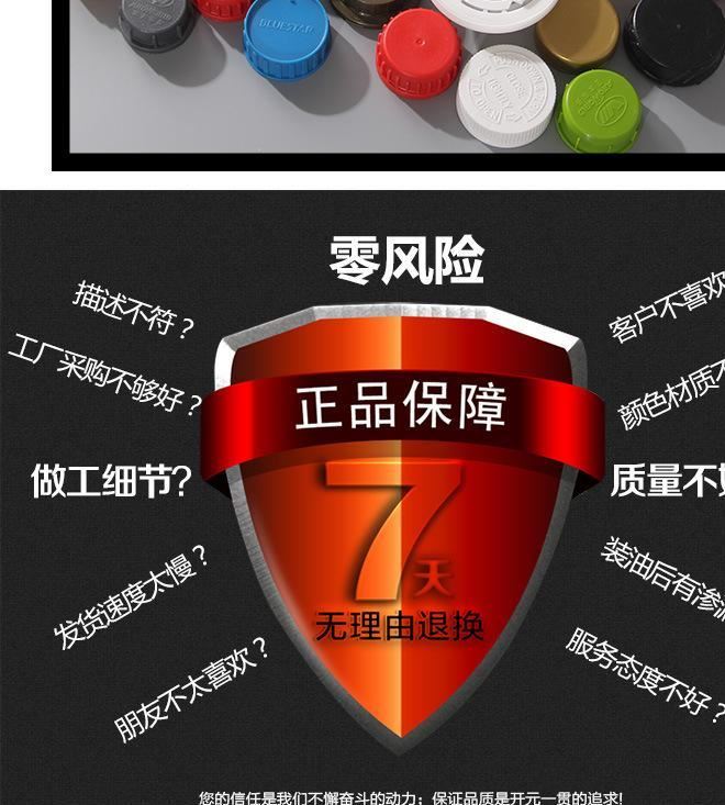 無LOGO嘉實多4升桶蓋 紅色 廠家生產現貨 量大從優 精工品質示例圖7