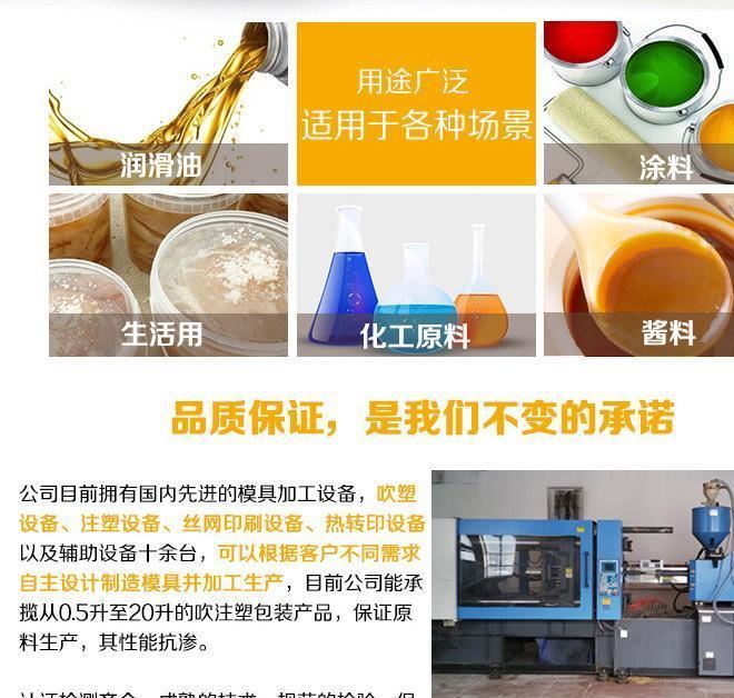 圓罐加厚食品級(jí)PP密封塑料罐子350ML螺旋蓋桶食品罐塑料制品示例圖2