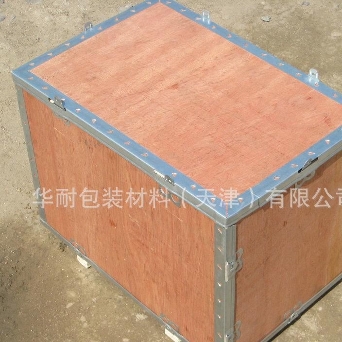 廠家熱銷可拆卸膠合板鋼邊箱 大型方形防水鋼邊箱示例圖38