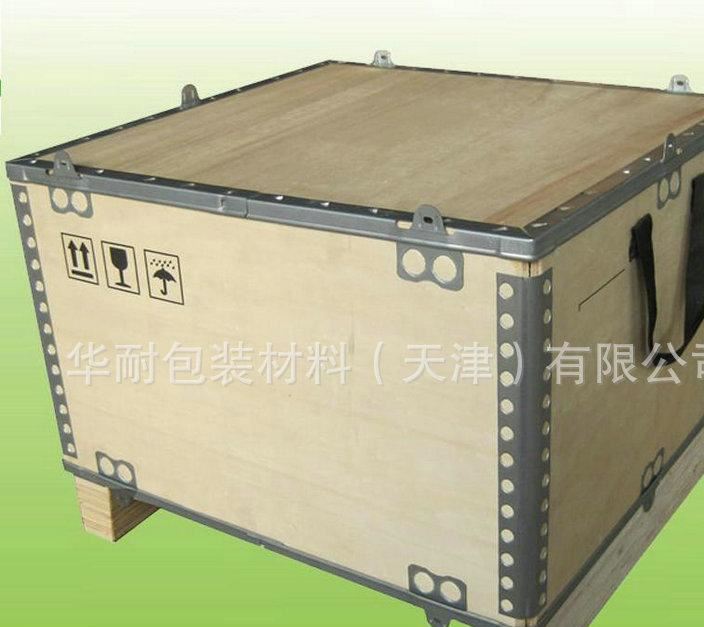 廠家熱銷可拆卸膠合板鋼邊箱 大型方形防水鋼邊箱示例圖39