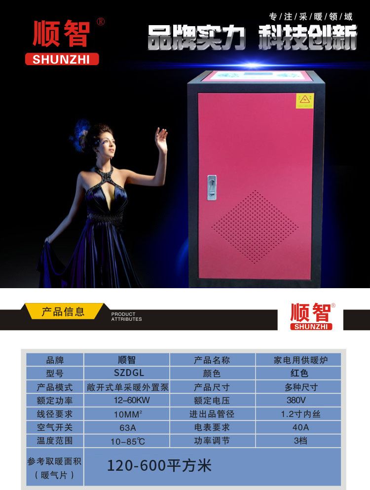 廠家供應(yīng)家用取暖電鍋爐 智能家用電鍋爐 家用電鍋爐 規(guī)格示例圖1