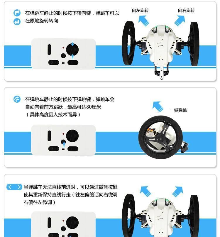 新产品上市能飞起来的弹跳遥控特技车示例图1