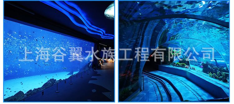 海洋餐廳魚缸制作 海洋餐廳水族館 承接海洋亞克力餐廳工程示例圖7