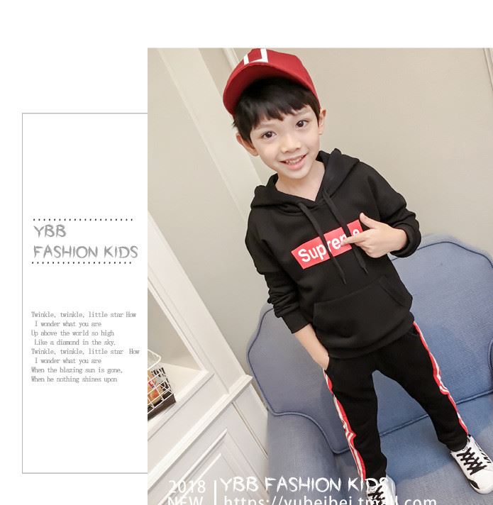 童裝男童衛(wèi)衣春秋2018新款韓版兒童春裝6連帽7上衣8男孩9潮衣10歲示例圖7