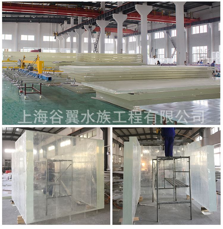 【大型亞克力游泳池】 承接庭院酒店泳池工程 無(wú)邊際泳池定制示例圖4