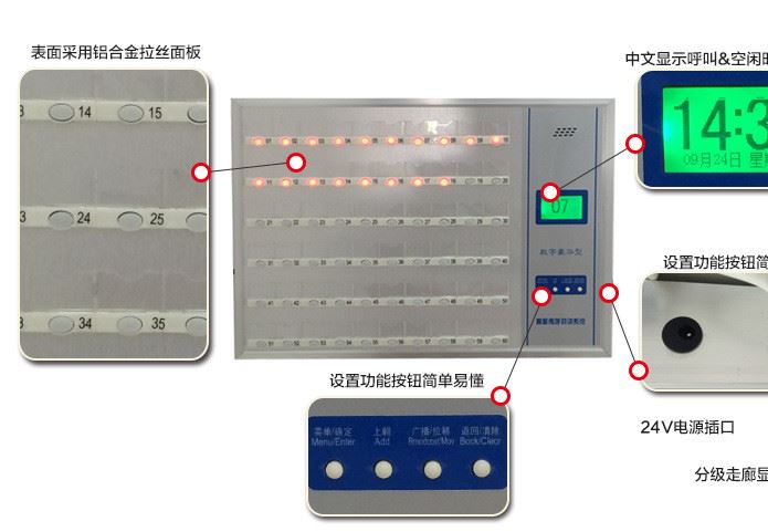 漢中無線呼叫系統(tǒng)/漢中醫(yī)用無線呼叫器廠家/漢中醫(yī)療呼叫器示例圖7