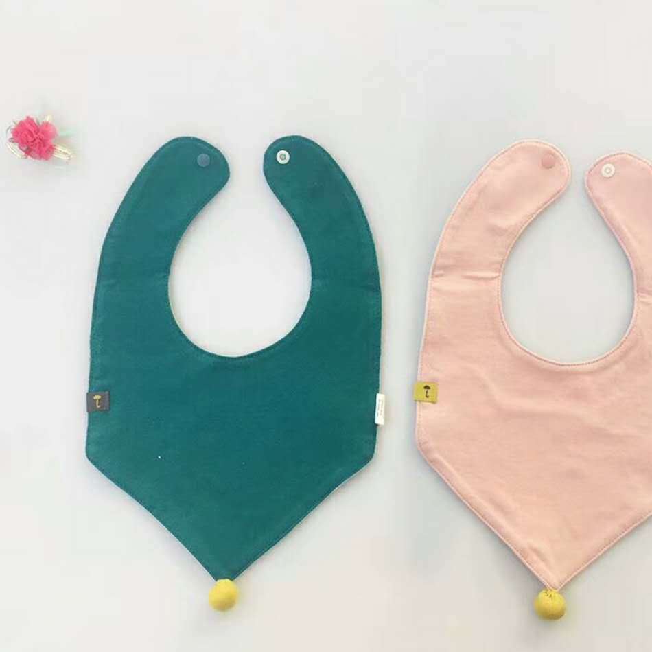 moimoln云朵小雨傘定制款圍嘴口水巾寶寶棉圍嘴嬰兒口水巾 直銷示例圖4