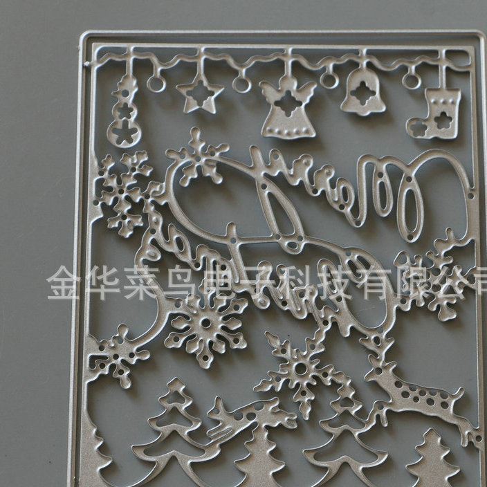 DIY刀模 不銹鋼蝕刻金屬工藝品 加印LOGO五刻刀模定制刀模示例圖5