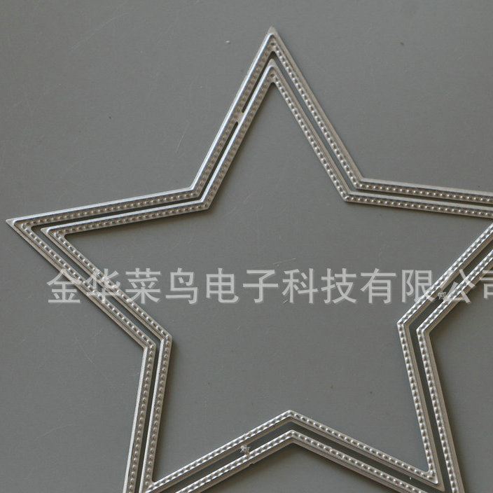 DIY刀模 不銹鋼蝕刻金屬工藝品 加印LOGO五刻刀模定制刀模示例圖7