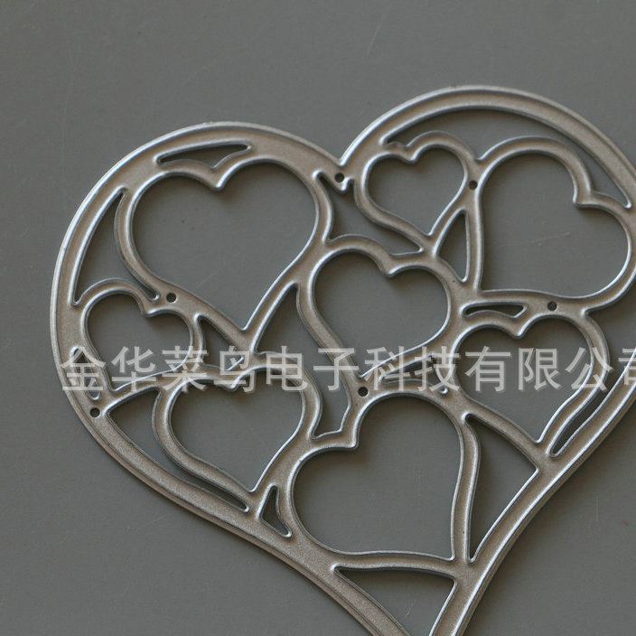DIY刀模 不銹鋼蝕刻金屬工藝品 加印LOGO五刻刀模定制刀模示例圖9