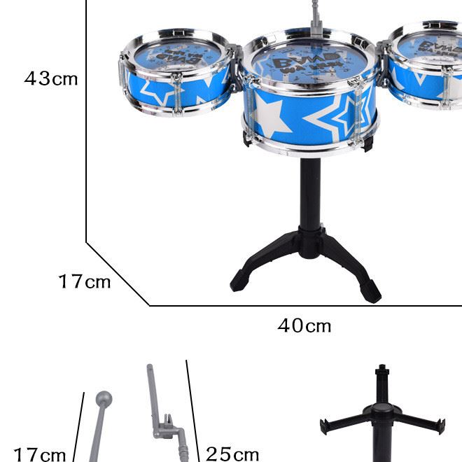 兒童樂器打擊爵士鼓仿真架子鼓套裝 大號嬰幼兒樂器玩具批發(fā)廠家示例圖3
