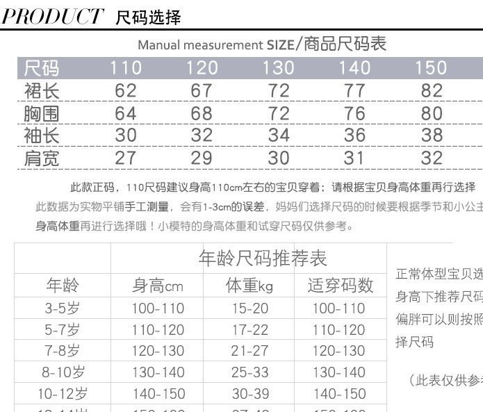 2018童裝女童新款韓版夏款兒童連衣裙中大童夏季女孩泡泡袖公主裙示例圖54