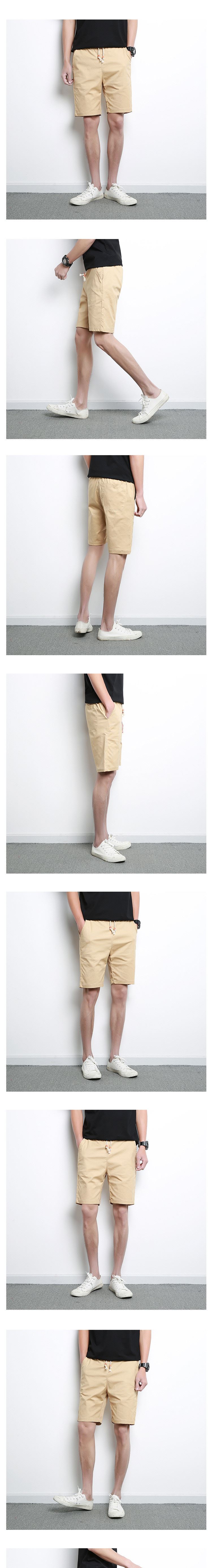 一件代發(fā) 白墻風(fēng) 夏季運(yùn)動(dòng)5五分褲男短褲男休閑中褲沙灘褲示例圖2