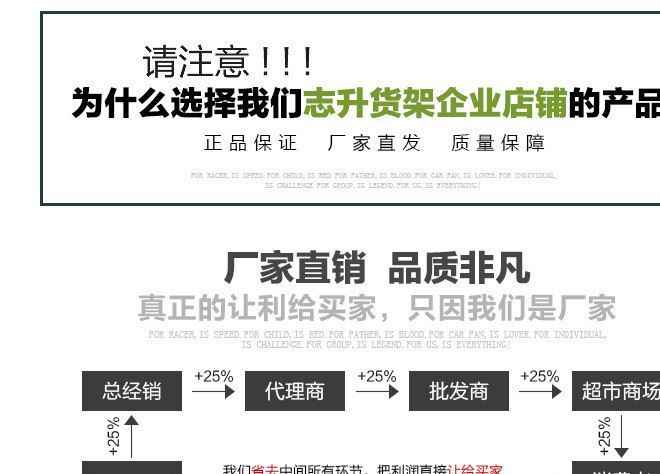 廚房置物架 志升不銹鋼收納架金屬儲物架3層微波爐落地架示例圖3