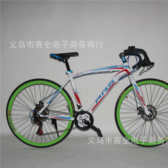 供應(yīng)26寸公路賽自行車21速碟剎山地自行車廠家直銷特價(jià)示例圖3