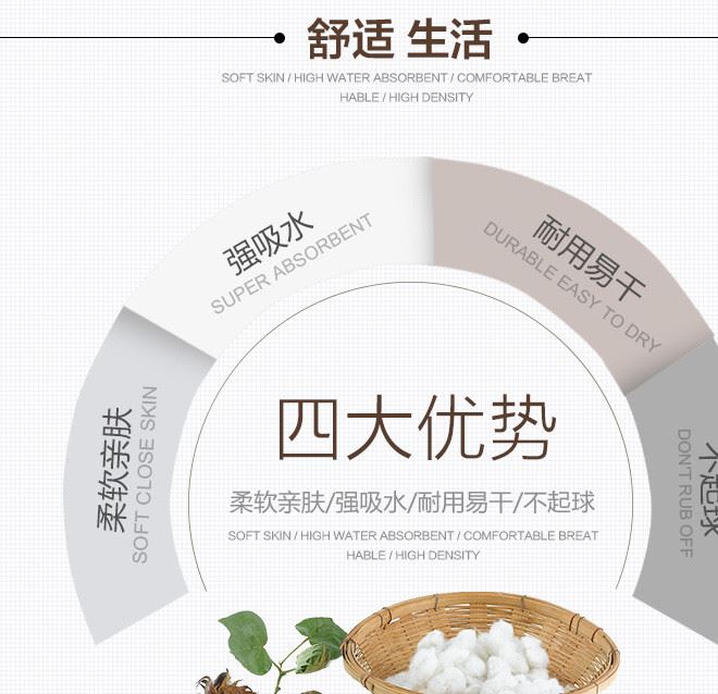 星級(jí)酒店棉加大全棉白浴巾段檔毛巾酒店布草賓館用品廠家批發(fā)示例圖4