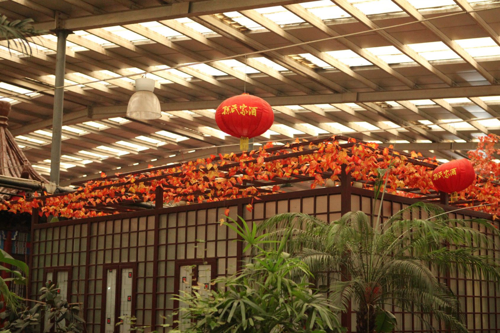 歪海棠綠蘿藤條 藤蔓 綠色植物 仿真植物藤 塑料葉子 廠(chǎng)家直銷(xiāo)示例圖1