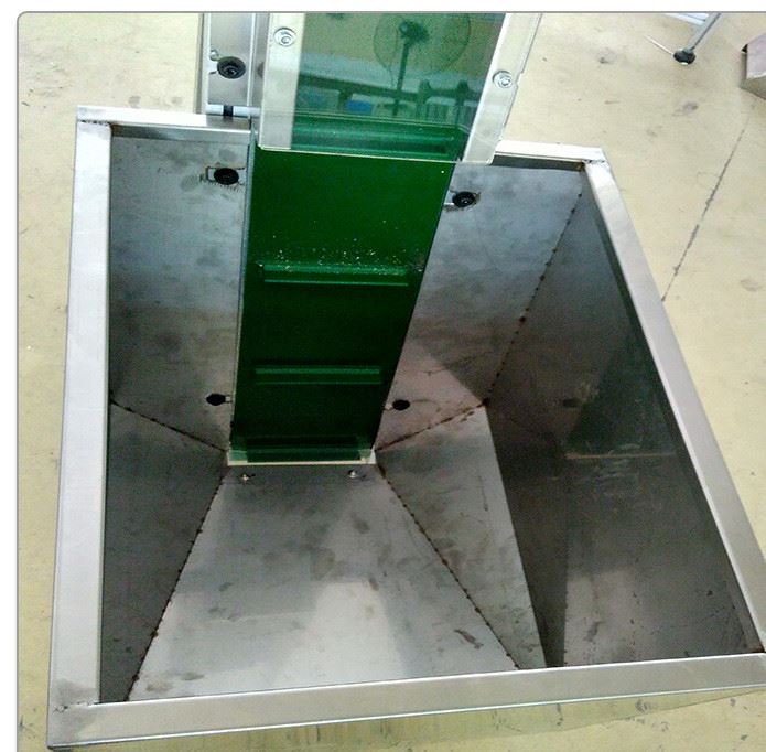 廠家直銷漏斗爬坡皮帶上料機 物料輸送提升機 斜面自動加料輸送機示例圖6