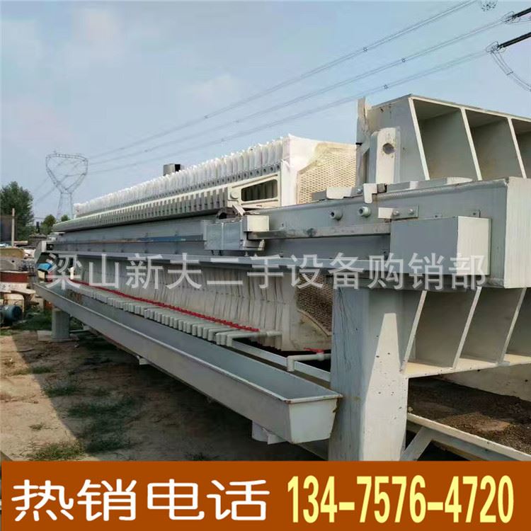 二手不銹鋼板框壓濾機 廂式壓濾機 小型壓濾機 板框壓濾機示例圖5