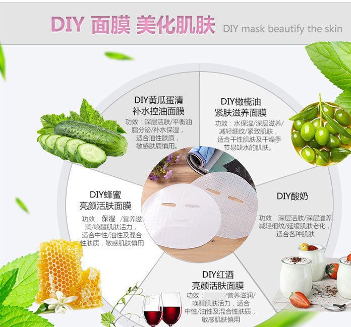 廠家批發(fā) 一次性面膜紙 3.5c珠光膜美容院專用diy面膜紙貼面膜布示例圖17