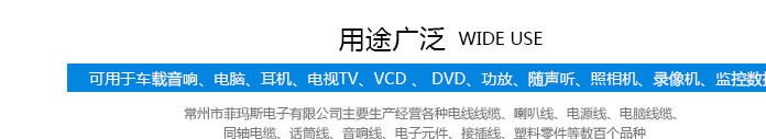 廠家直銷 6.35音響轉(zhuǎn)換插頭 RCA音視頻插頭 音頻轉(zhuǎn)接頭 卡儂頭示例圖8