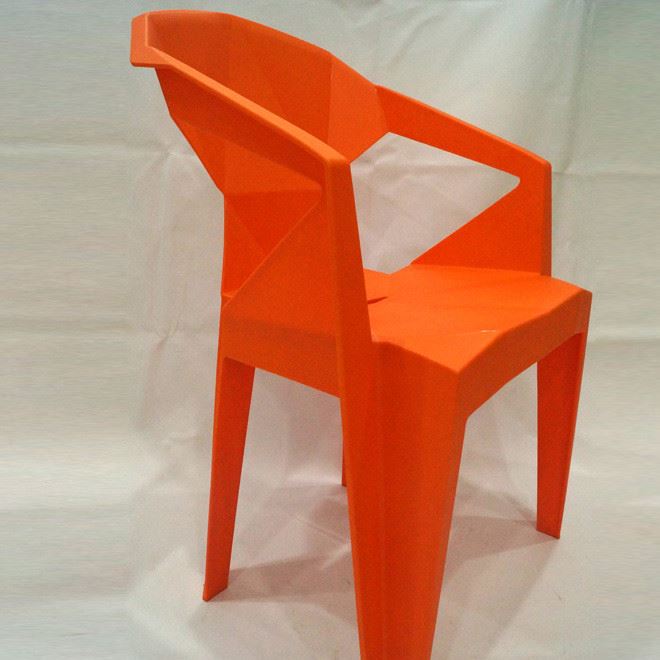 戶外加厚防滑扶手凳子成人靠背椅子 大排檔塑料椅 餐廳椅批發(fā)代發(fā)示例圖3