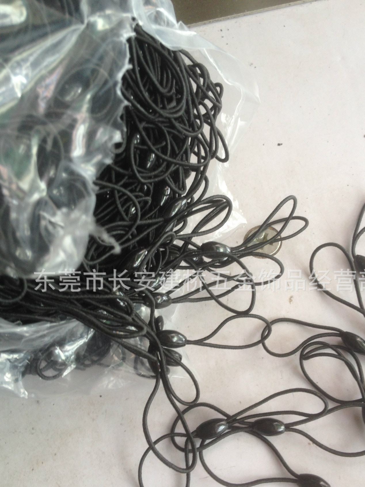 五金小飾品蠟繩手鏈 膠珠彈性彈力繩 無彈性8字繩 手機(jī)穿孔尼絲線示例圖14