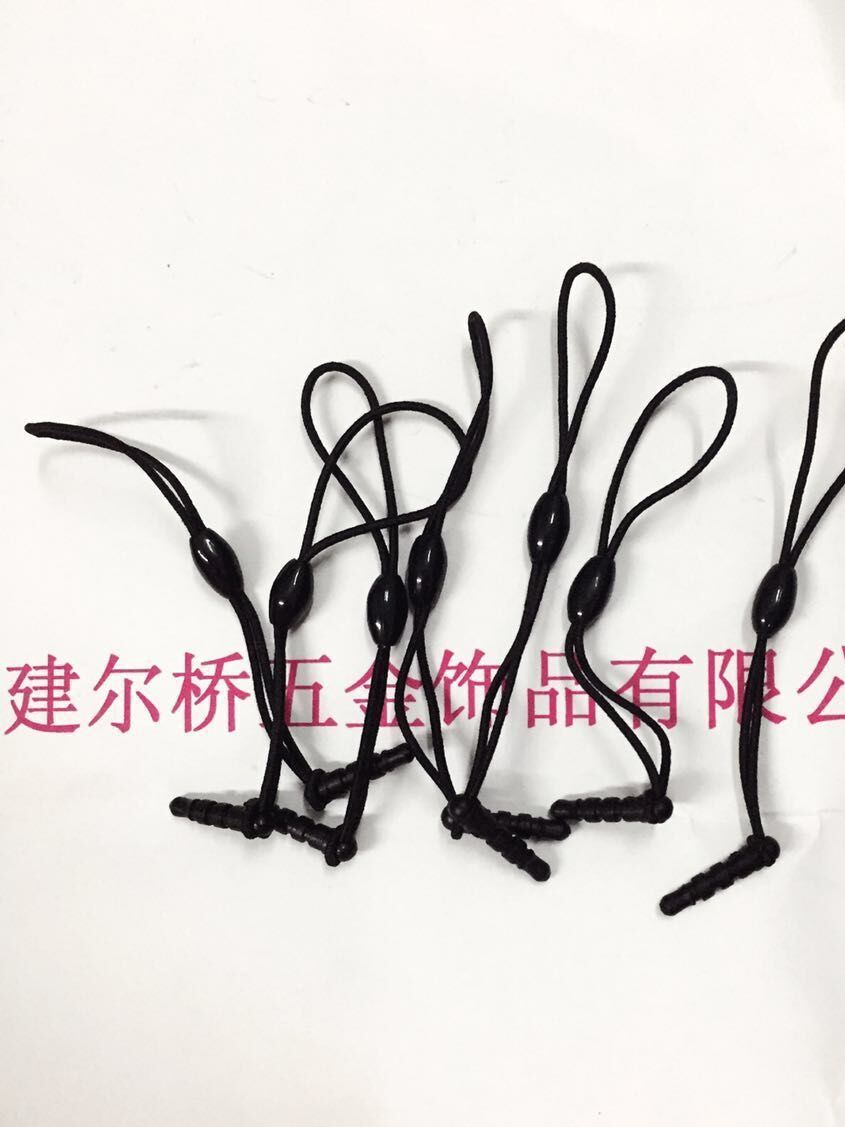 五金小飾品蠟繩手鏈 膠珠彈性彈力繩 無彈性8字繩 手機(jī)穿孔尼絲線示例圖16