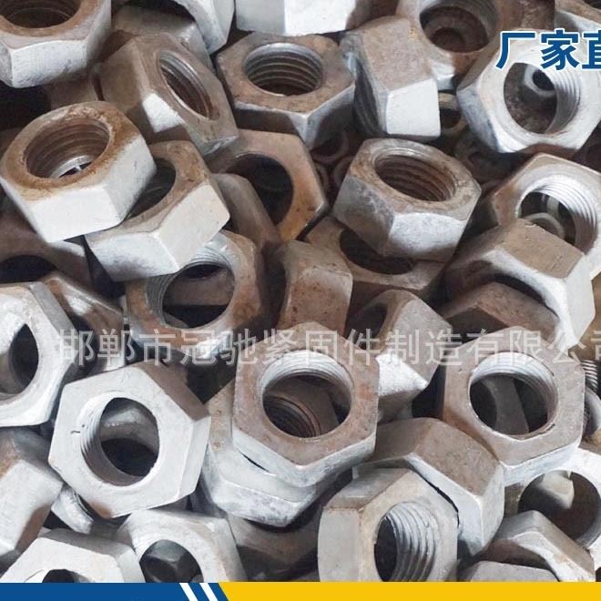 廠家直銷 m12熱鍍鋅擴(kuò)孔螺母 國(guó)標(biāo)4.8級(jí)六角熱浸鋅螺帽 量大從優(yōu)示例圖4
