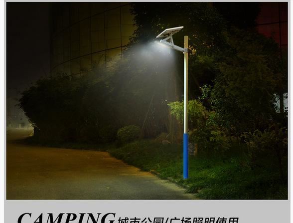 恩世新農(nóng)村太陽能路燈戶外超亮一體化庭院燈家用led蝙蝠路燈示例圖6