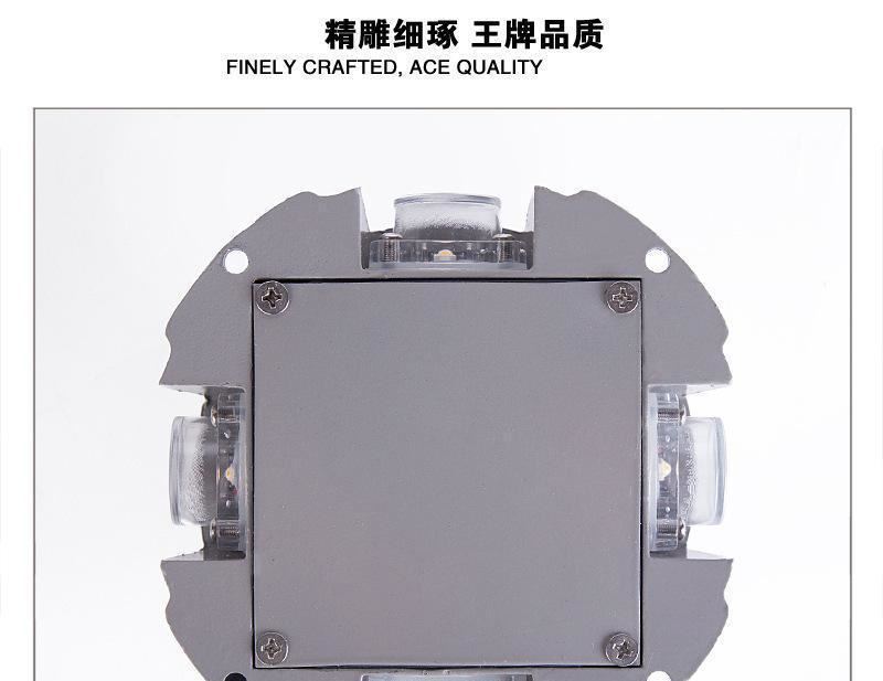 供應大功率十字壁燈 戶外led點光源示例圖4