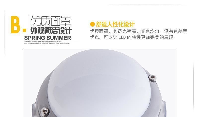 供應大功率十字壁燈 戶外led點光源示例圖6