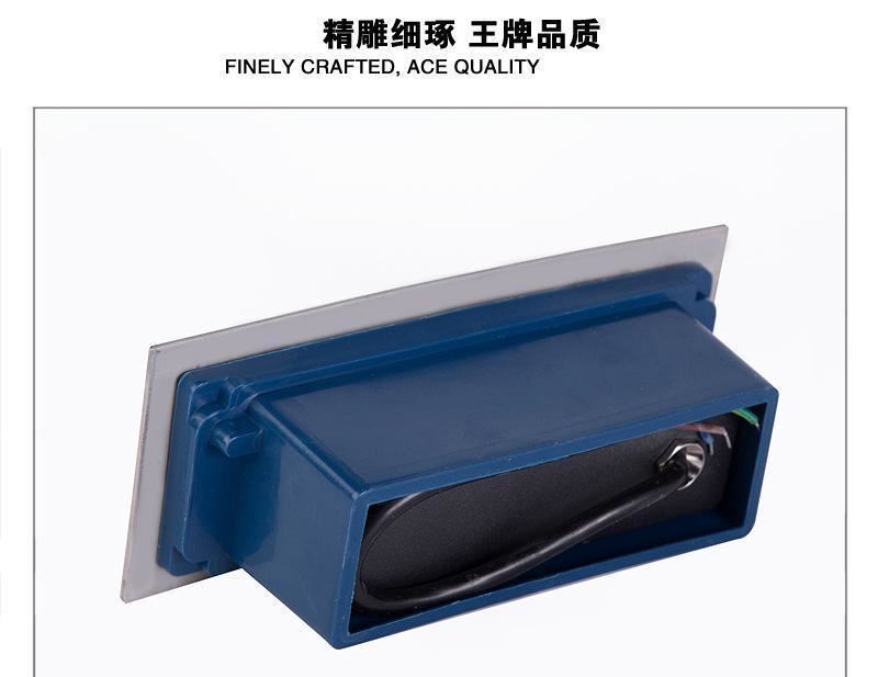 地腳燈 嵌入式 led 2W-5W臺階燈 樓梯踏步燈示例圖4