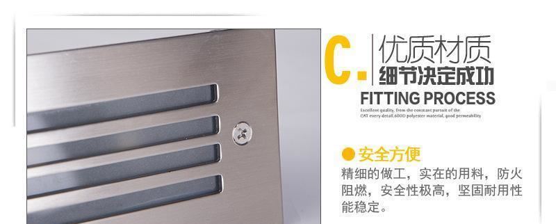 地腳燈 嵌入式 led 2W-5W臺階燈 樓梯踏步燈示例圖7