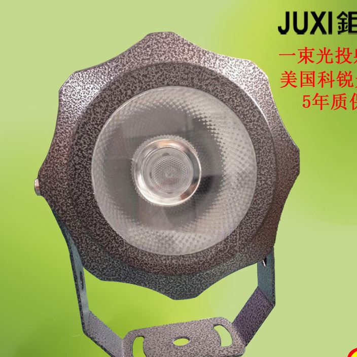 led一束光聚光燈射燈樓頂遠程窄光燈羅馬柱燈戶外防水18W27W36W示例圖2
