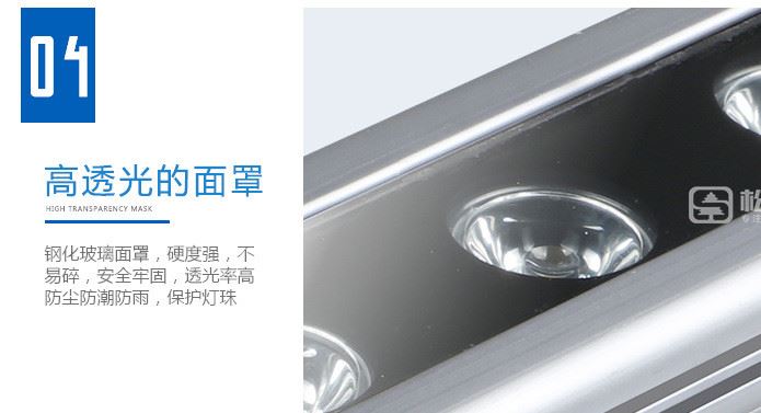 廠家直銷LED洗墻燈12W18W24W36W線條燈戶外工程橋梁防水輪廓燈示例圖10